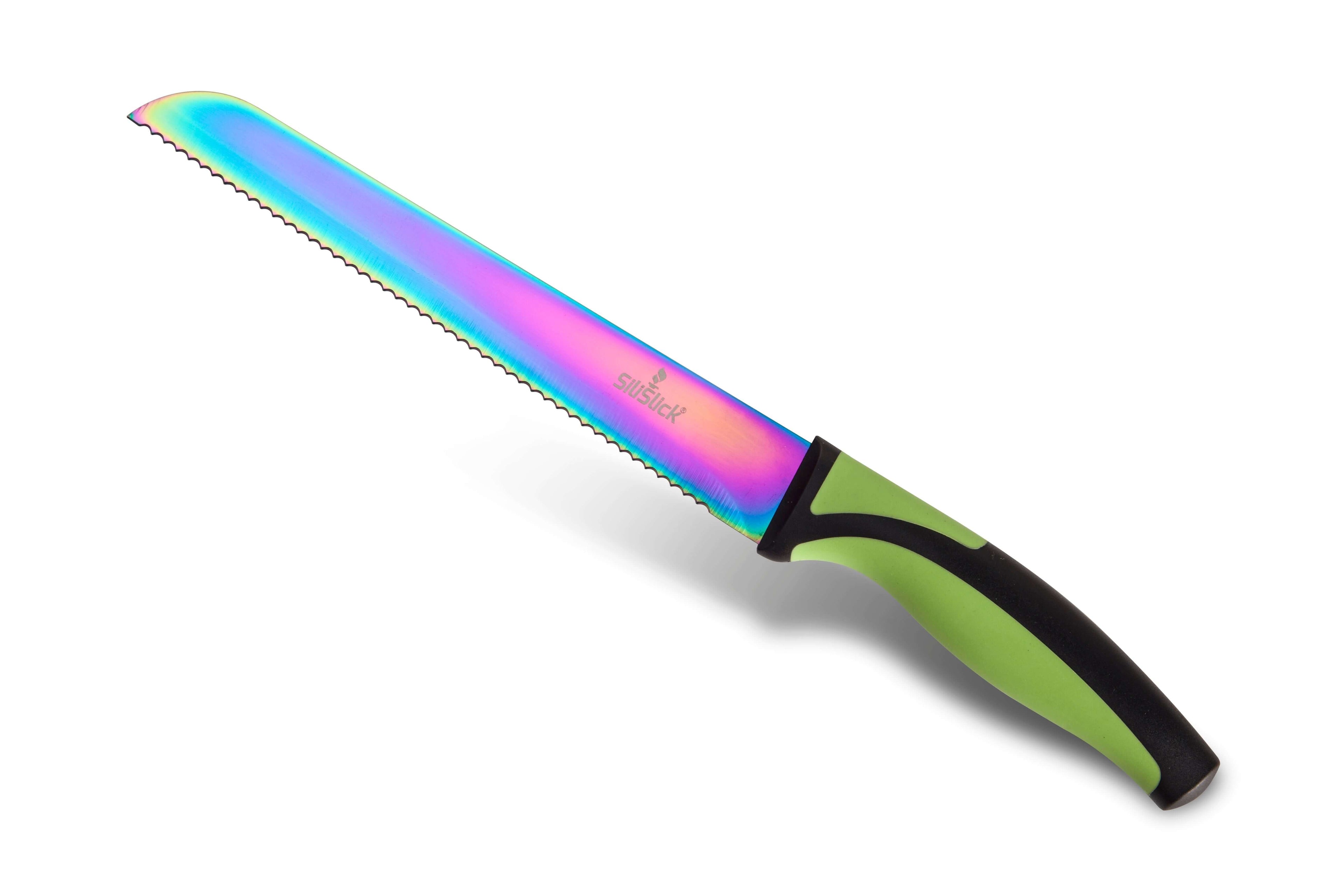 Kitchen Knife Set - Green Handle